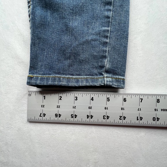 Who What Wear Women's Blue Cotton-Blend Skinny Leg Jeans Size 4 - Picture 6 of 8